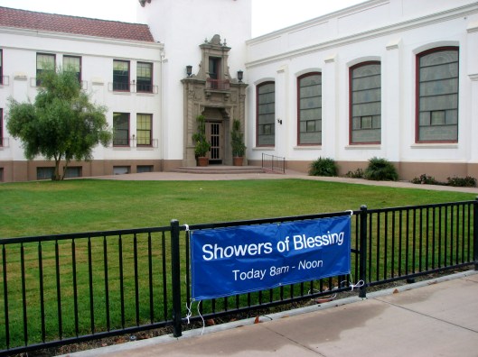 Showers of Blessing sign
